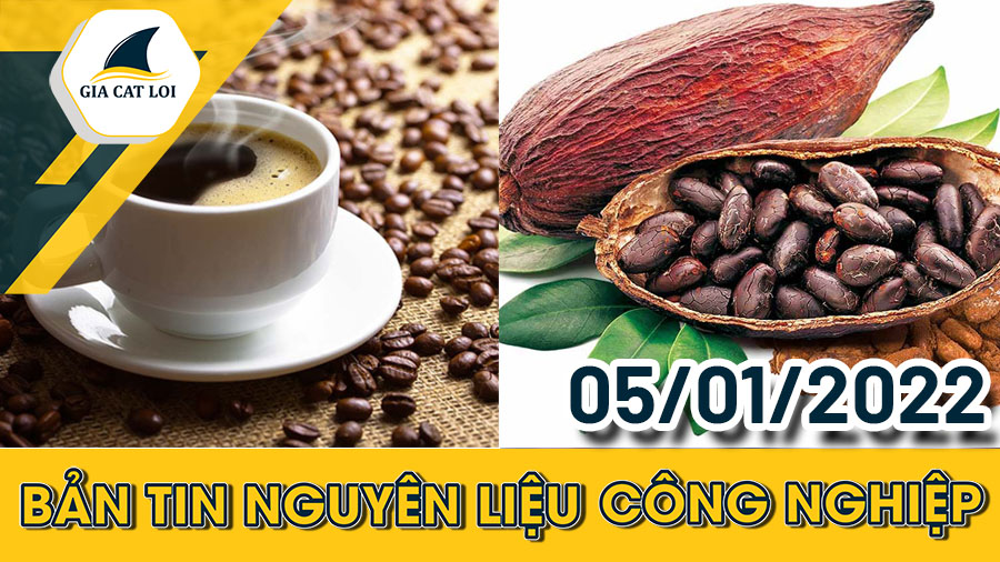 Bản tin nguyên liệu công nghiệp ngày 05/01/2022