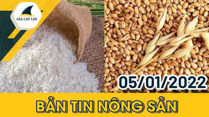 Bản tin nông sản ngày 05/01/2022