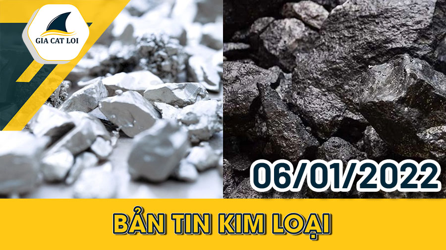 Bản tin kim loại ngày 06/01/2022