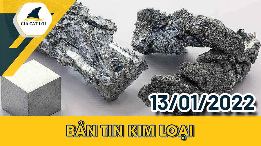 Bản tin kim loại ngày 13/01/2022