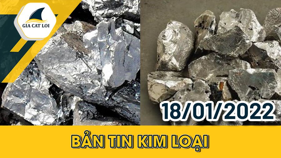 Bản tin kim loại ngày 18/01/2022