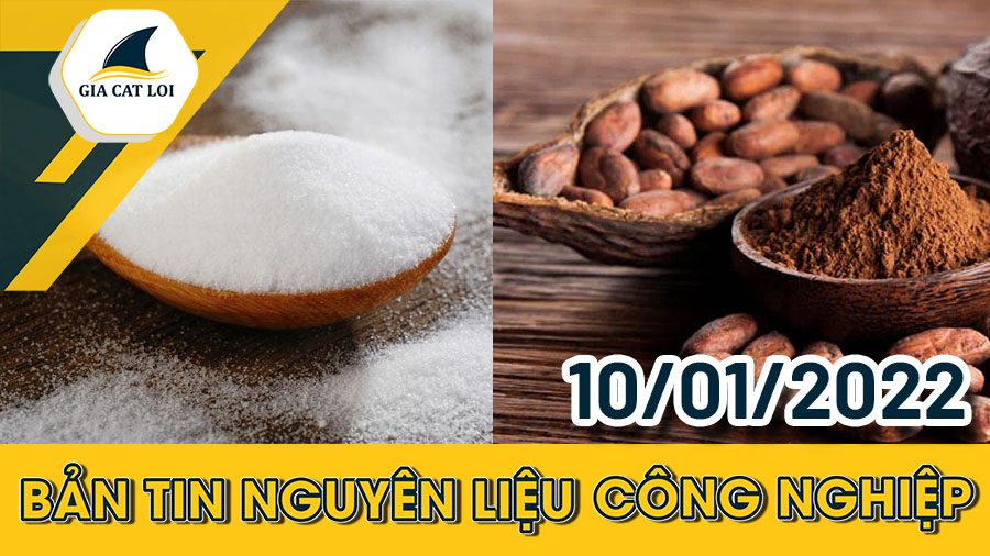 Bản tin nguyên liệu công nghiệp ngày 10/01/2022