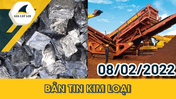 Bản tin kim loại 08/02/2022