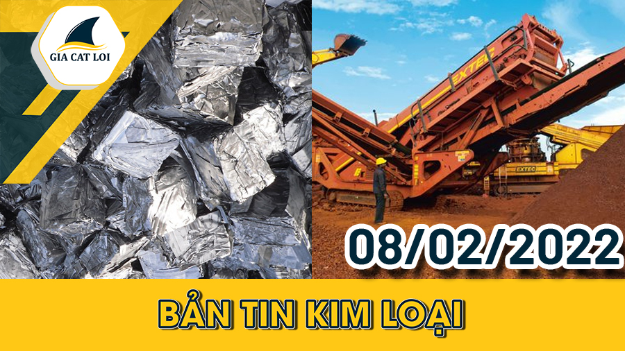 Bản tin kim loại 08/02/2022