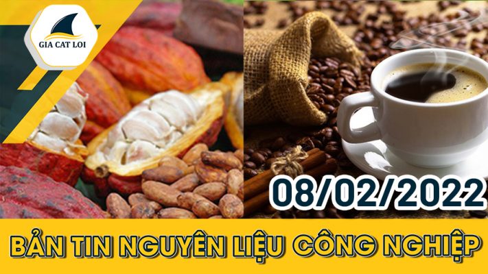 Bản tin nguyên liệu công nghiệp ngày 08/02/2022