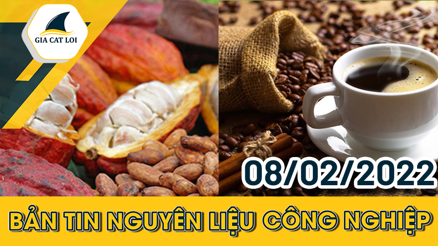 Bản tin nguyên liệu công nghiệp ngày 08/02/2022